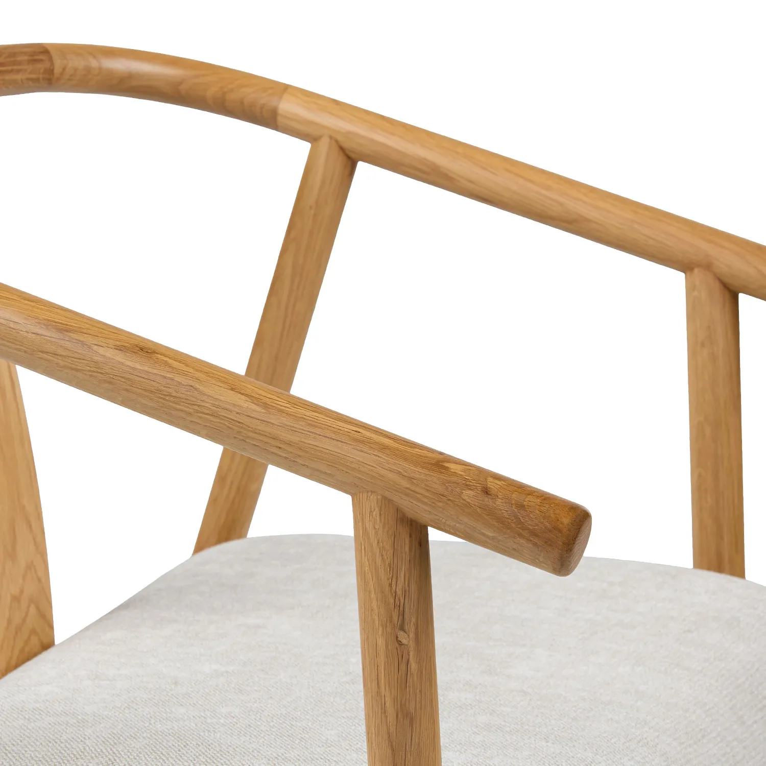 Fonra Dining Chair - Oak and Santolina Gray - Image 10