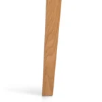 Ecole Leather Dining Chair - Oak and Toscana Tan