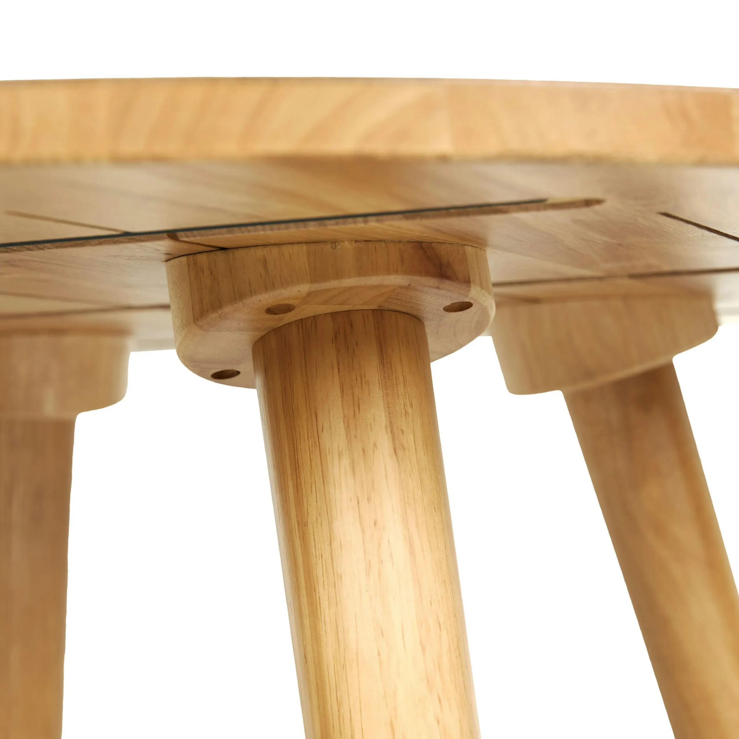 Seno 36_ Round Dining Table - Oak - Image 10