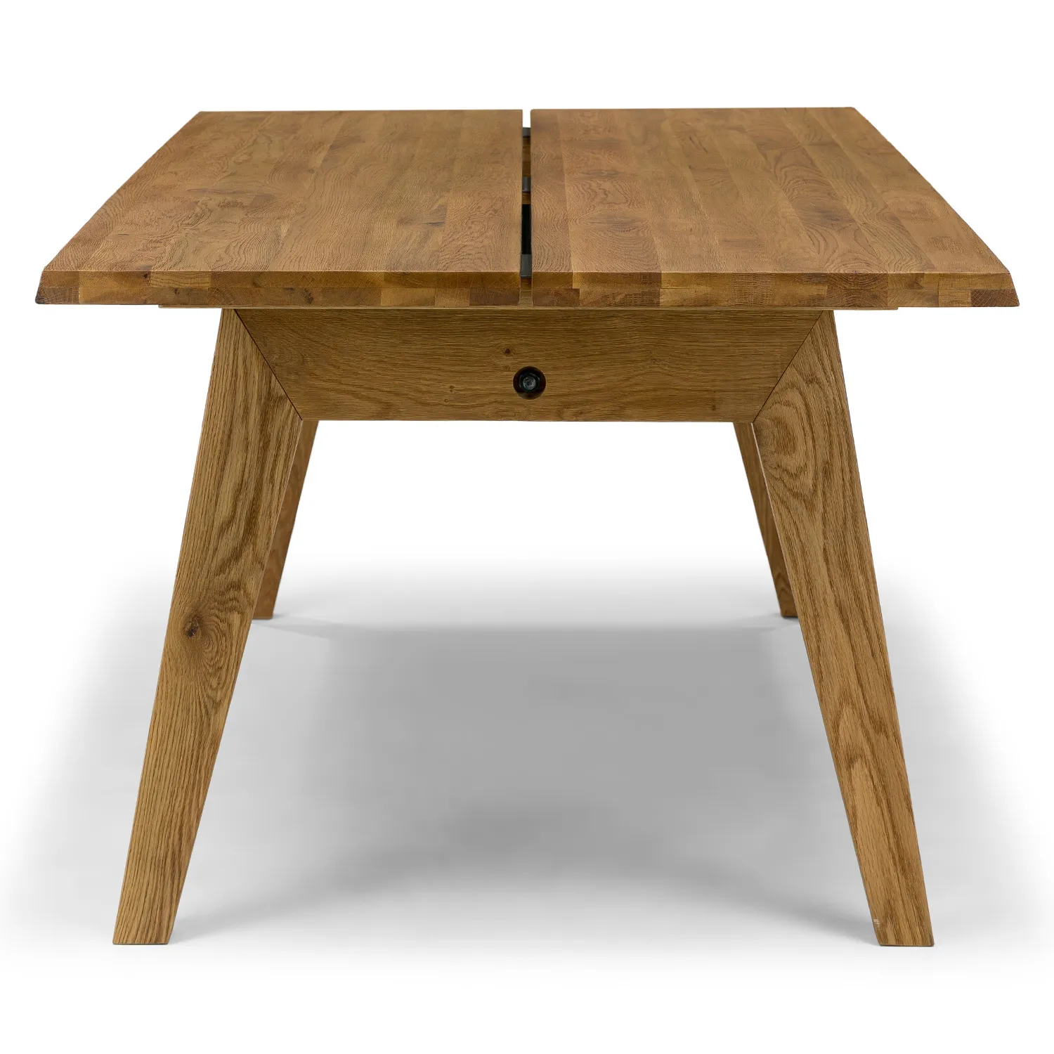 Madera 71_ Solid Wood Dining Table - Oak - Image 10