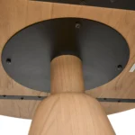 Kurasi 48_ Solid Wood Round Dining Table - Natural
