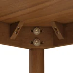 Heidi 42_ Round Dining Table - Walnut
