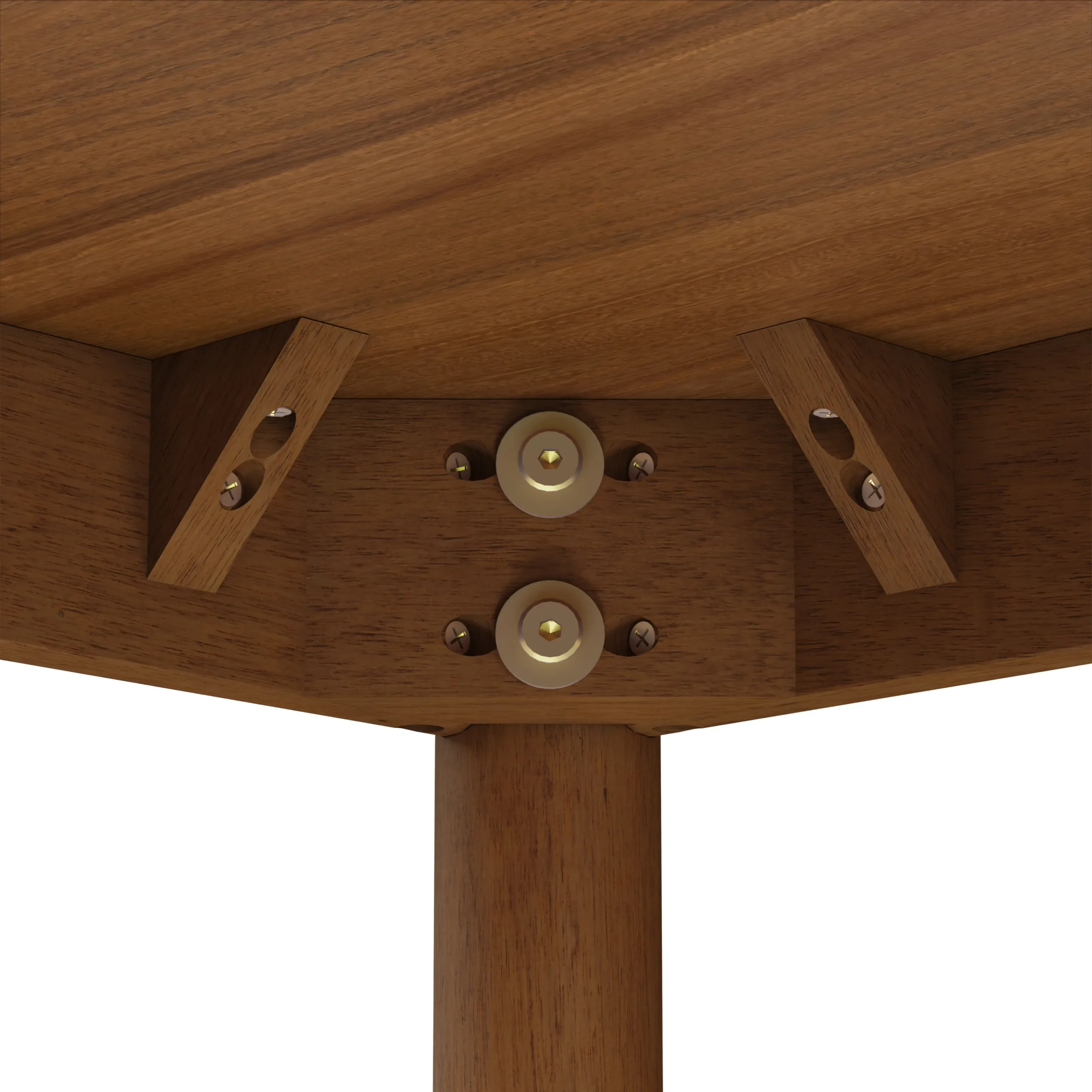 Heidi 42_ Round Dining Table - Walnut - Image 10