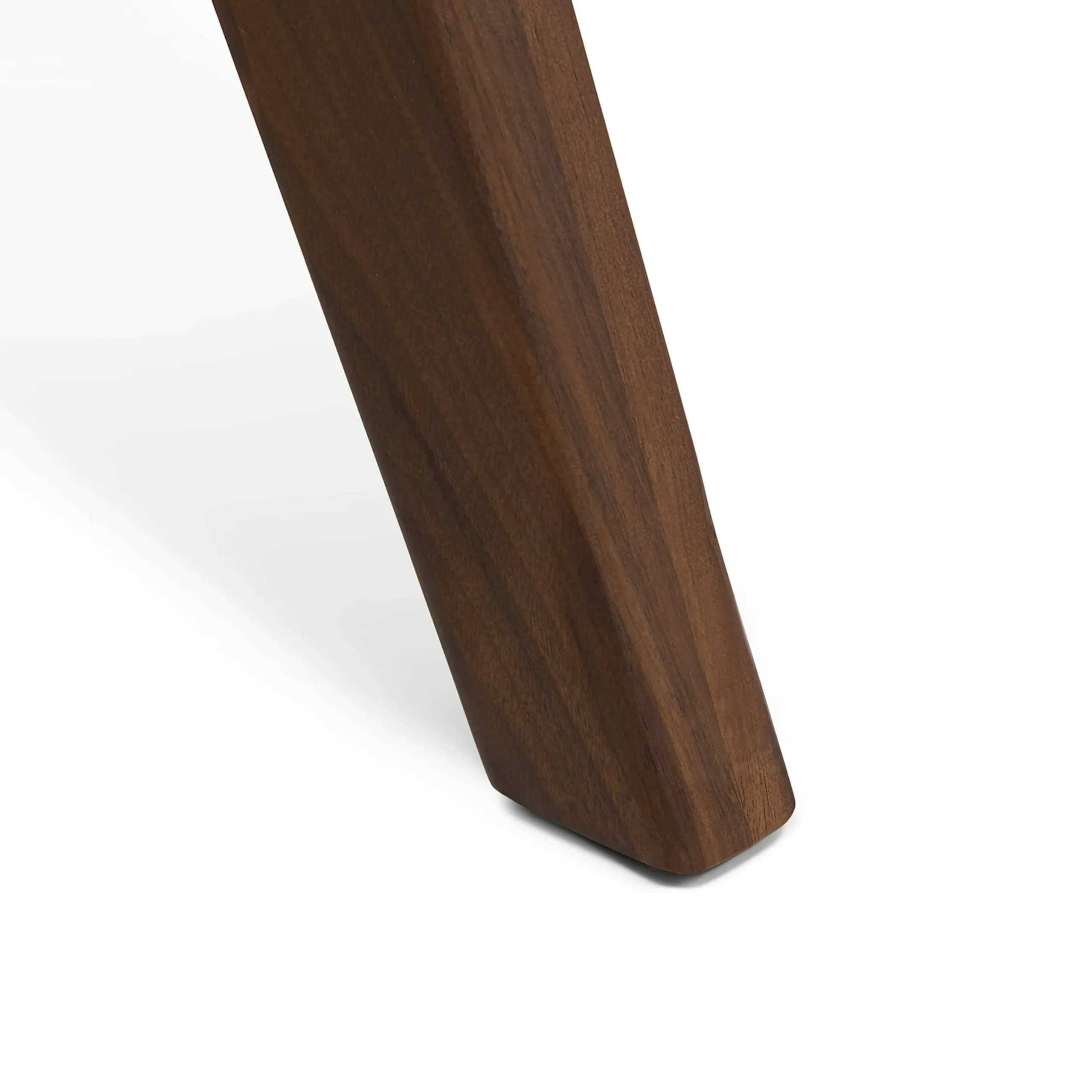 Emmer 71_ Glass Dining Table - Walnut - Image 10