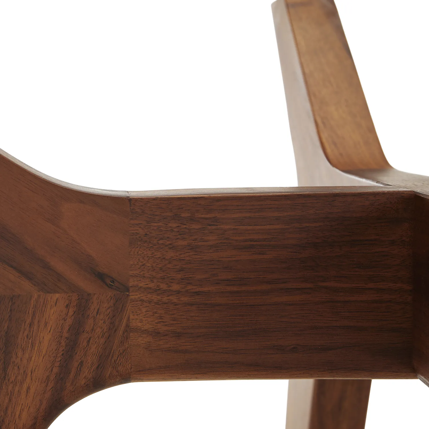 Emmer 47.25_ Glass Dining Table - Walnut - Image 10