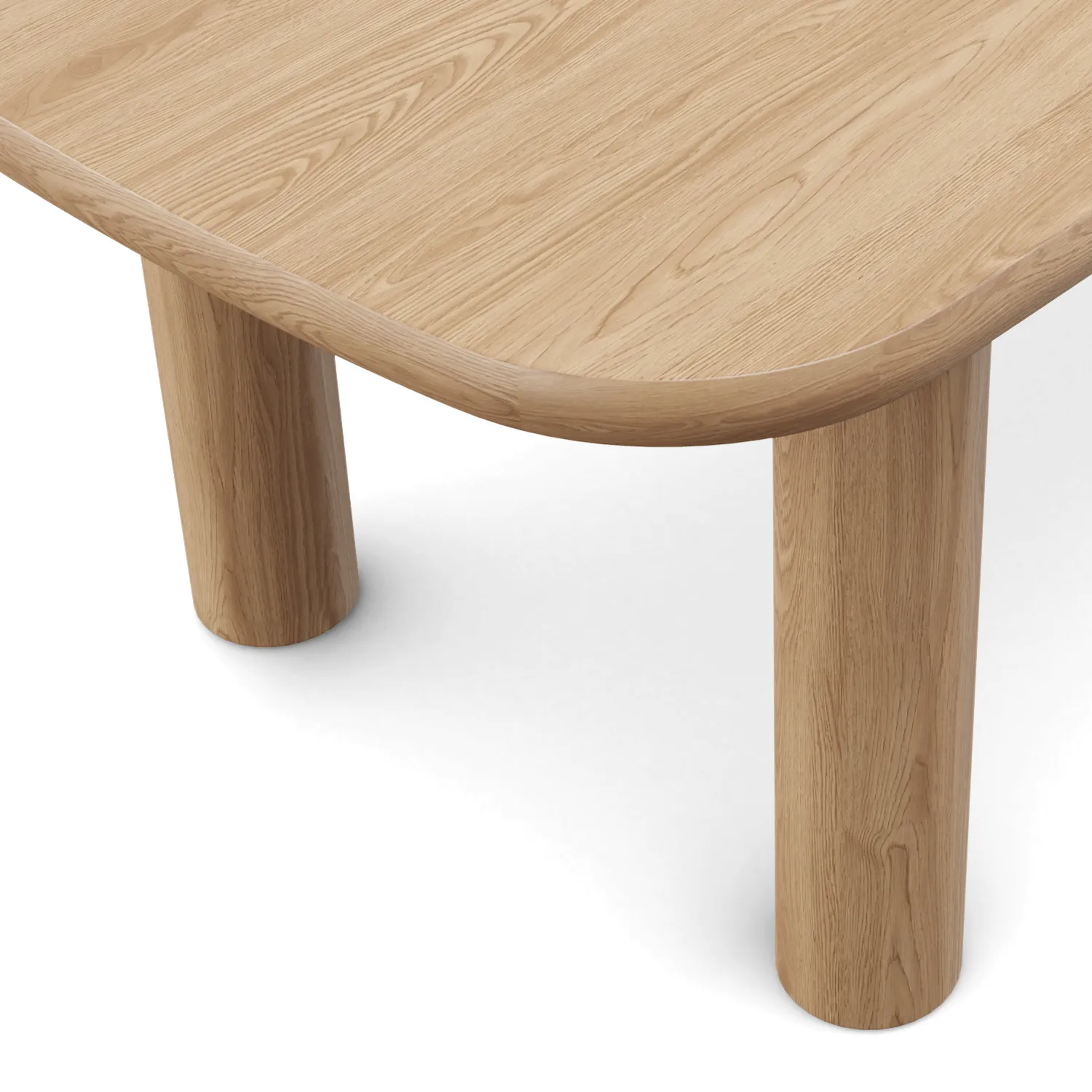 Adel 82.5_ Dining Table - White Oak - Image 10