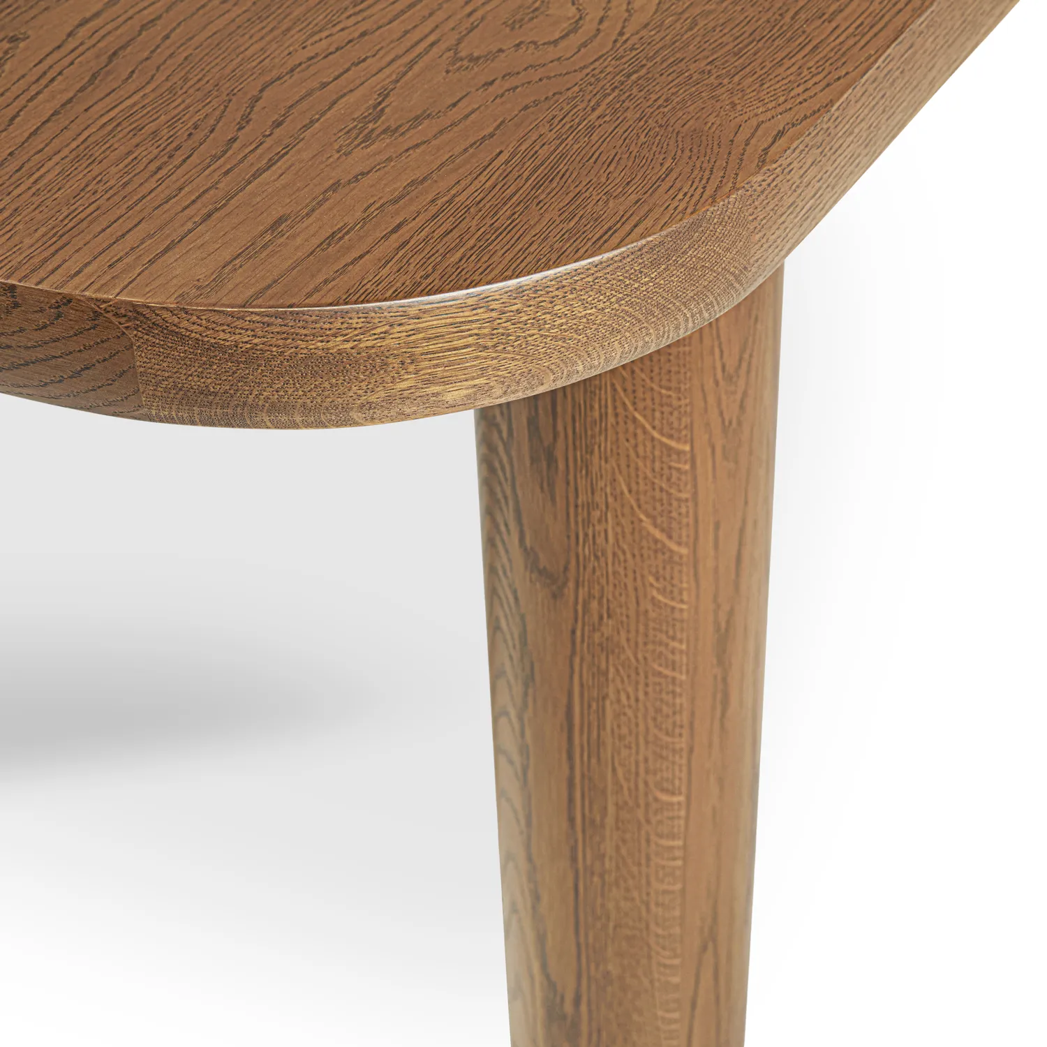 Adel 82.5_ Dining Table - Smoked Oak - Image 10