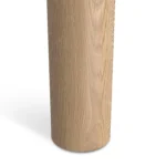 Adel 55.5_ Round Dining Table - White Oak