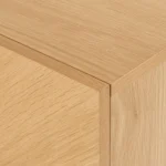 Nera 1-Drawer Nightstand - Oak