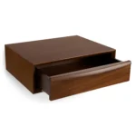 Lenia Floating Nightstand - Walnut