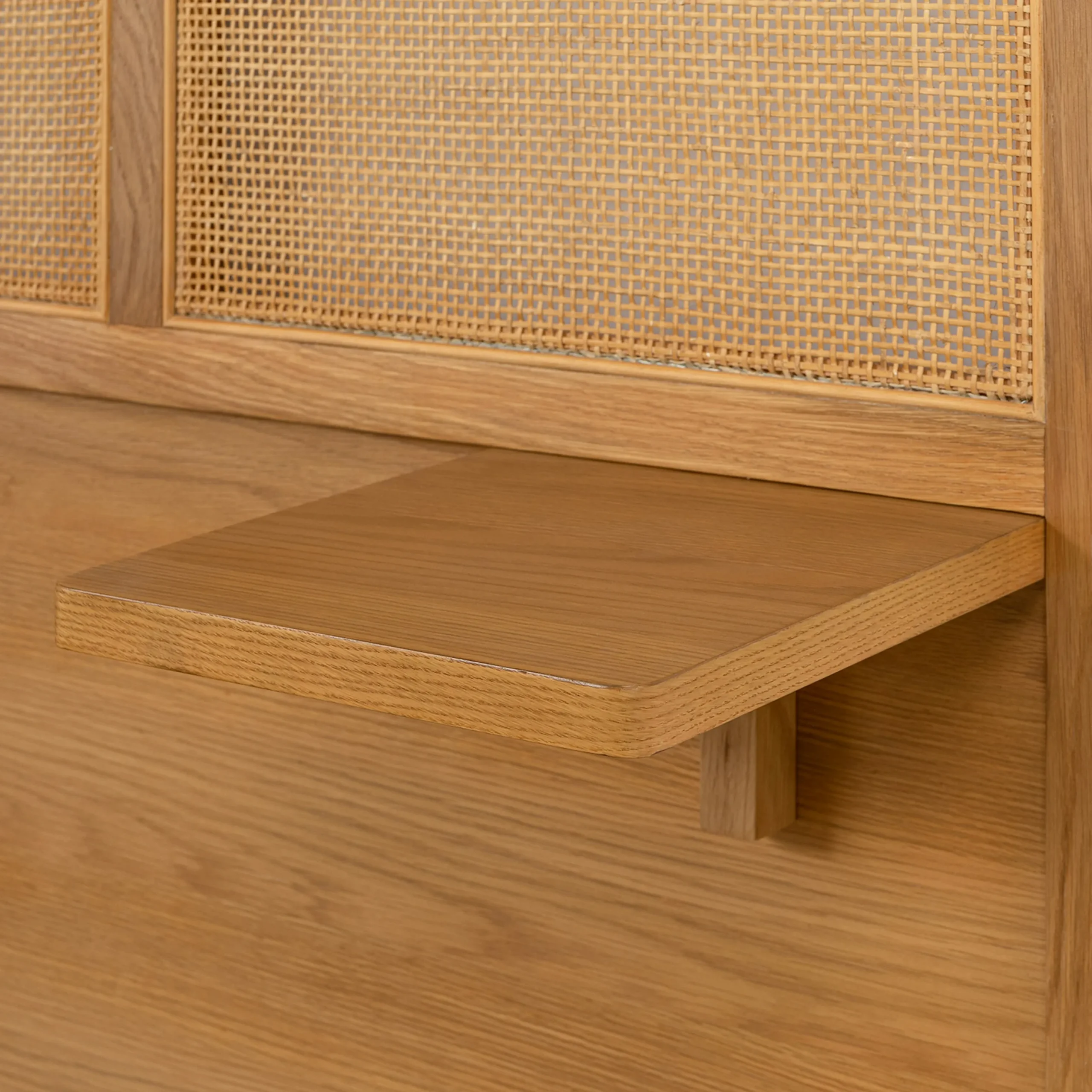 Olalla Queen Headboard - Oak - Image 10