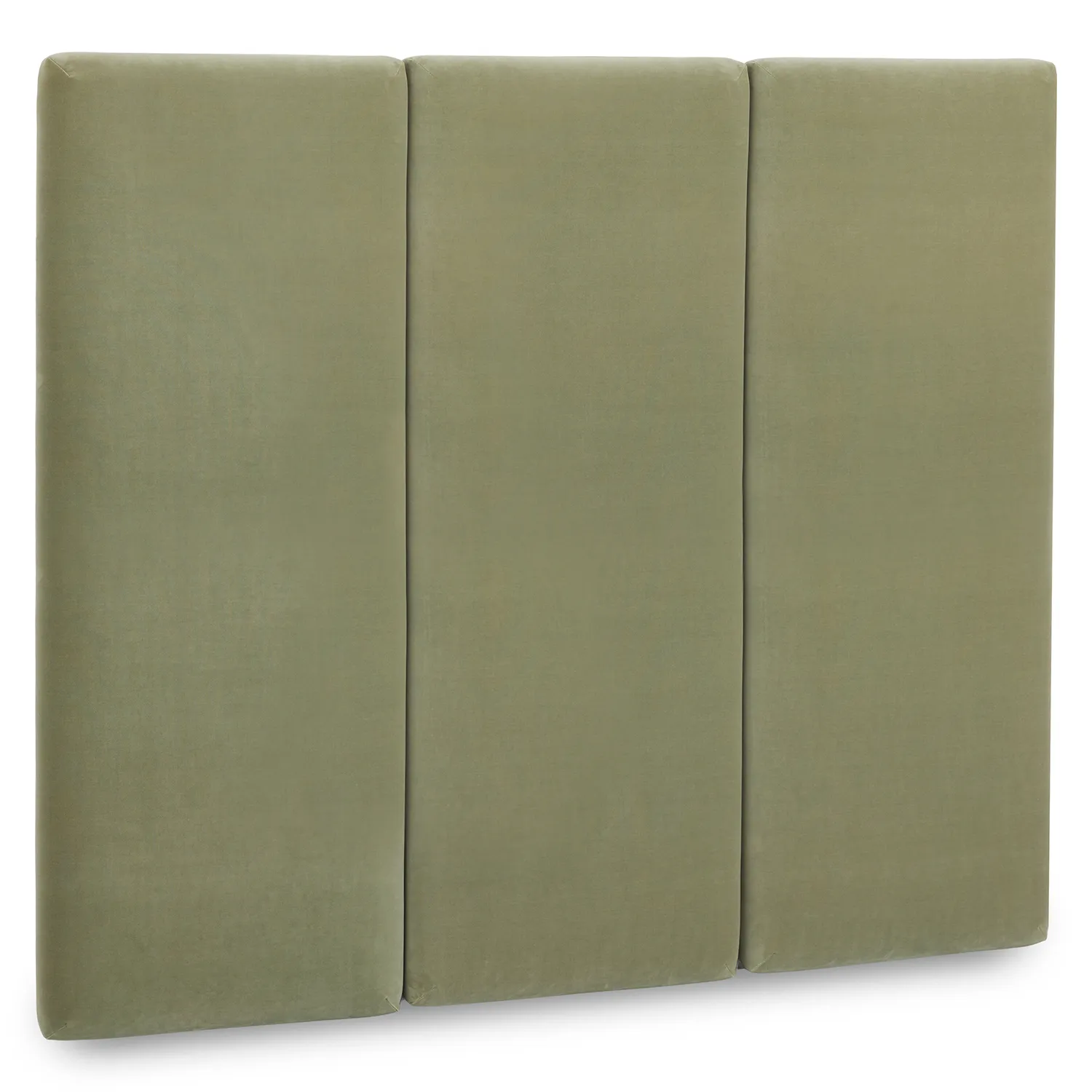 Noel Queen Tall Velvet Headboard - Plush Pacific Sage - Image 10