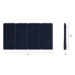 Noel King Velvet Headboard - Hale Ink