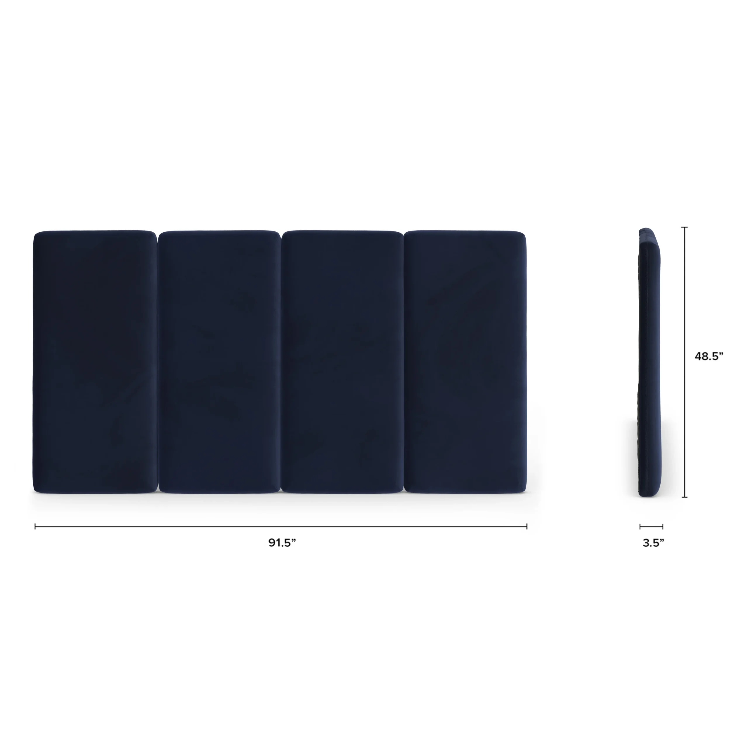 Noel King Velvet Headboard - Hale Ink - Image 10