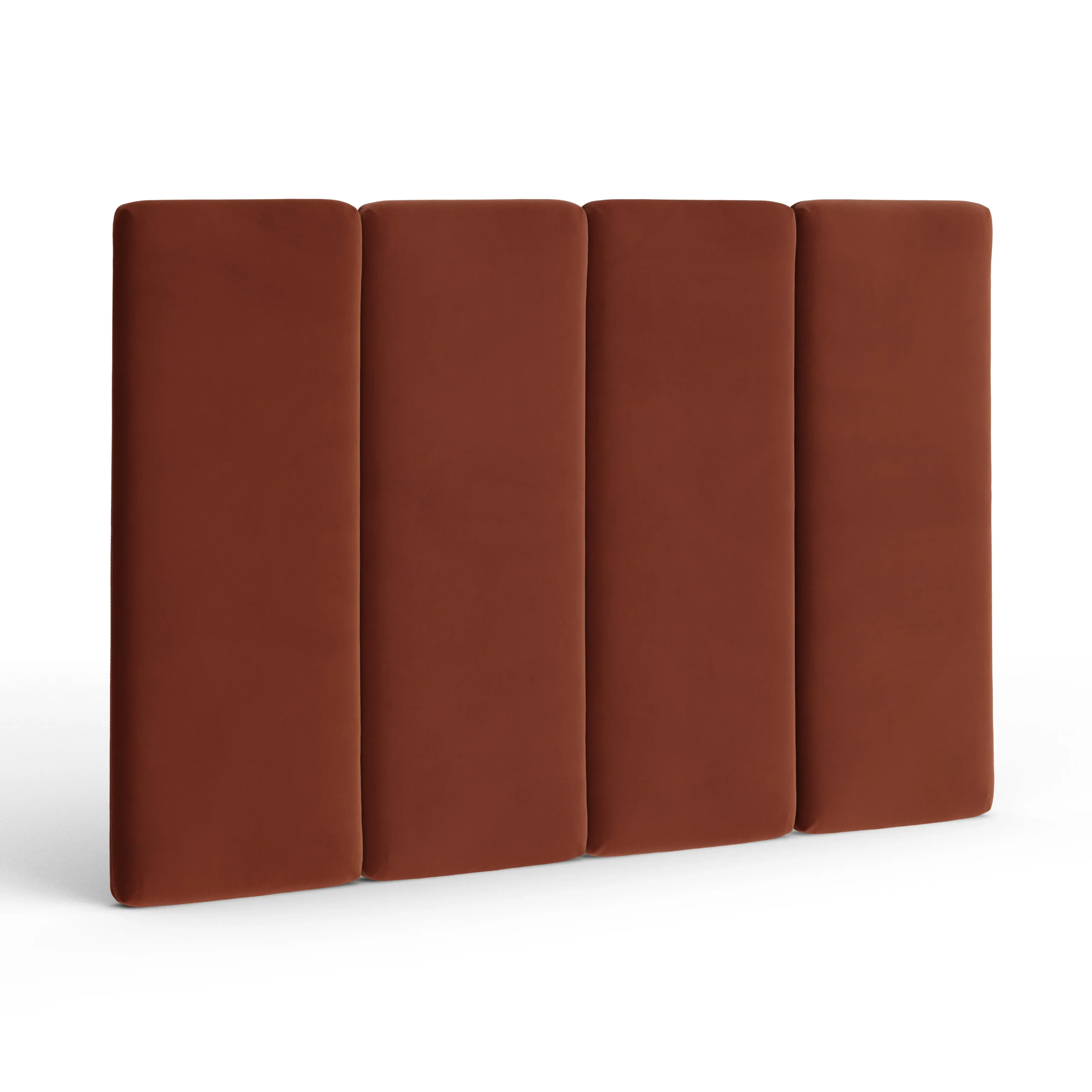 Noel King Tall Velvet Headboard - Hale Rust - Image 10