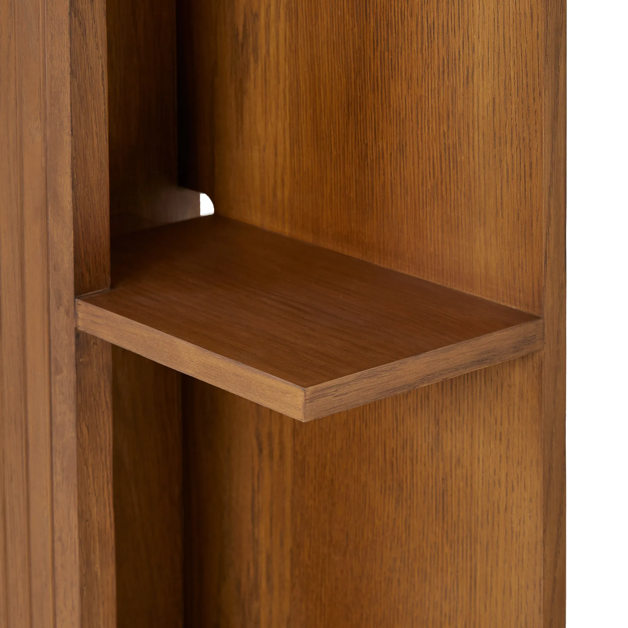 Kouva King Storage Headboard - Smoked Oak - Image 10