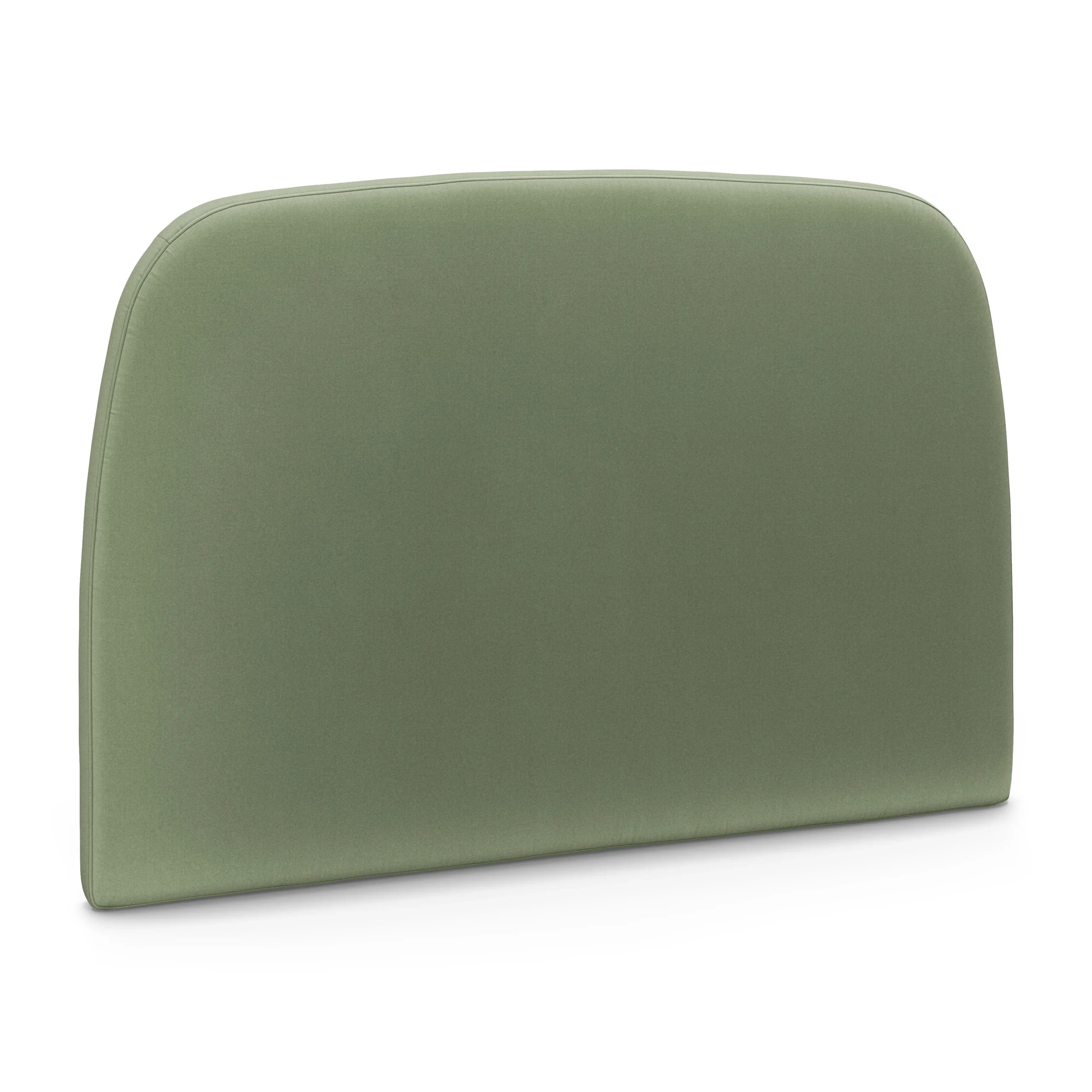 Kaleo Queen Velvet Headboard - Plush Pacific Sage - Image 10
