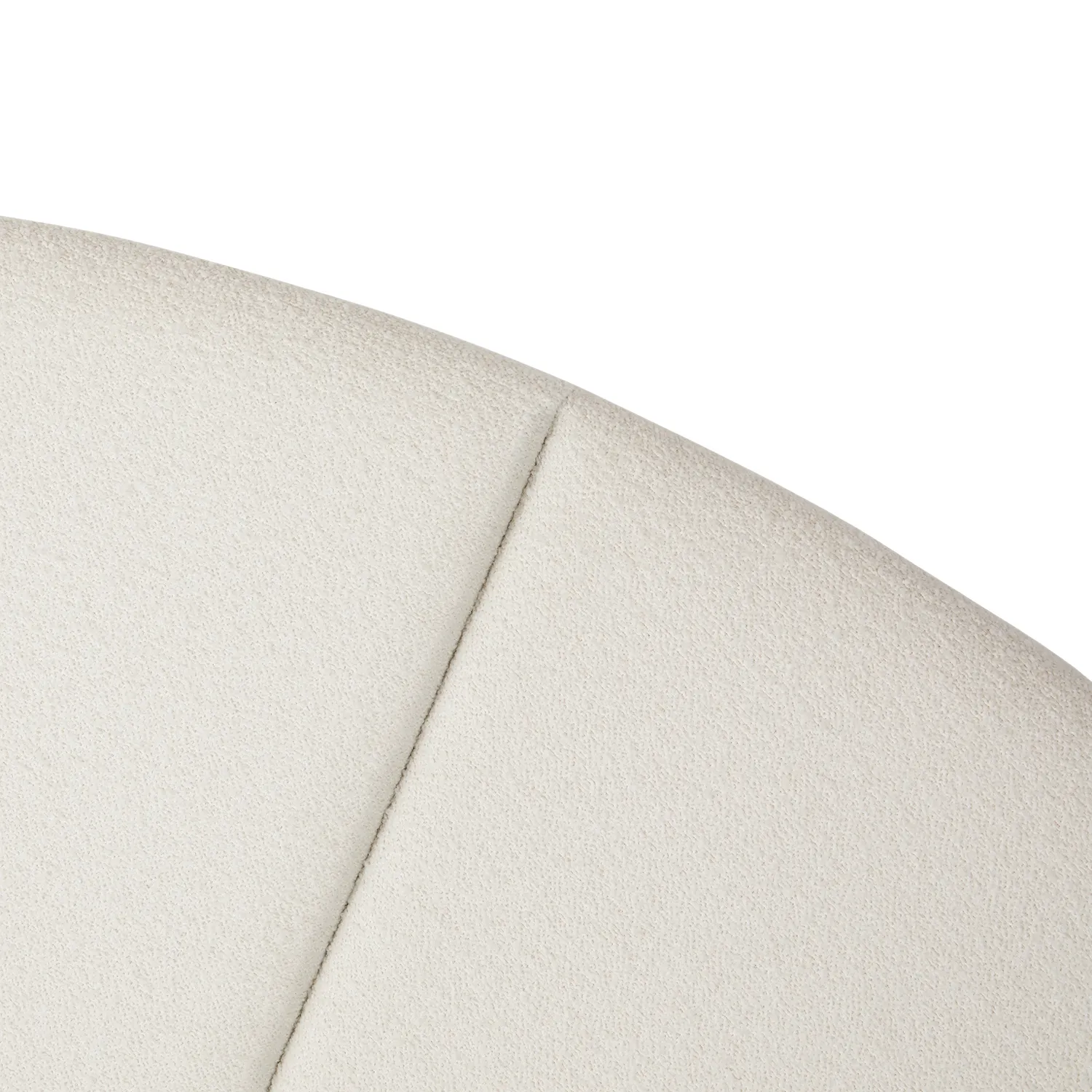 Almelo King Headboard - Ivory Wool Bouclé - Image 10