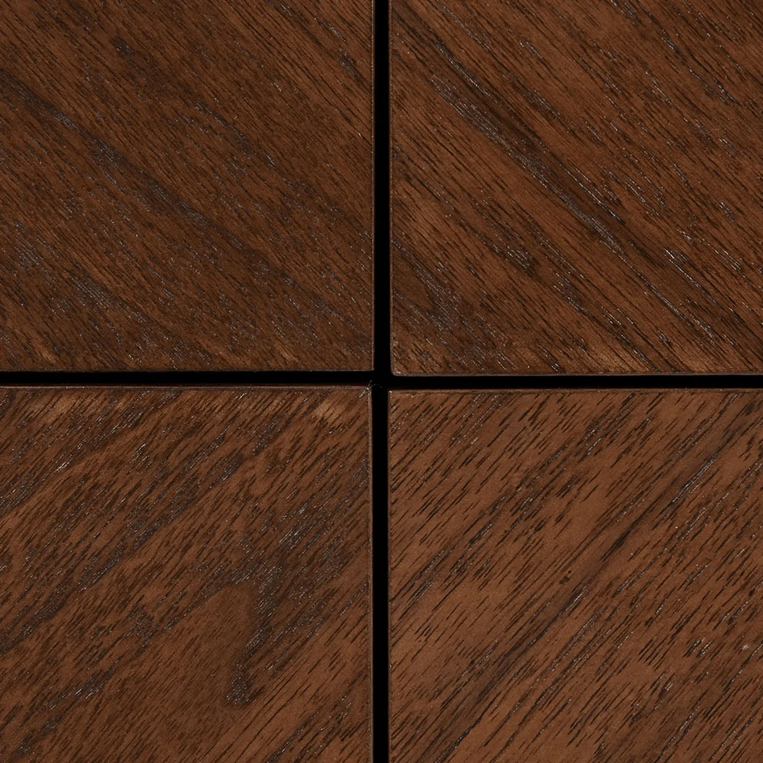 Nera 6-Drawer Low Triple Dresser - Walnut - Image 10