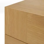 Ayra 6-Drawer Double Dresser - Natural Oak