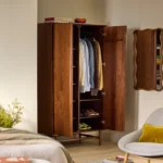Lenia Armoire - Walnut