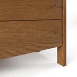 Cassie 6-Drawer Double Dresser - Smoked Oak