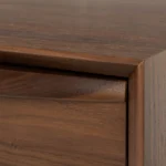 Lenia 9-Drawer Triple Dresser - Walnut