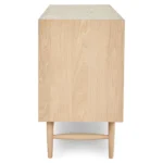 Lenia 6-Drawer Double Dresser - White Oak