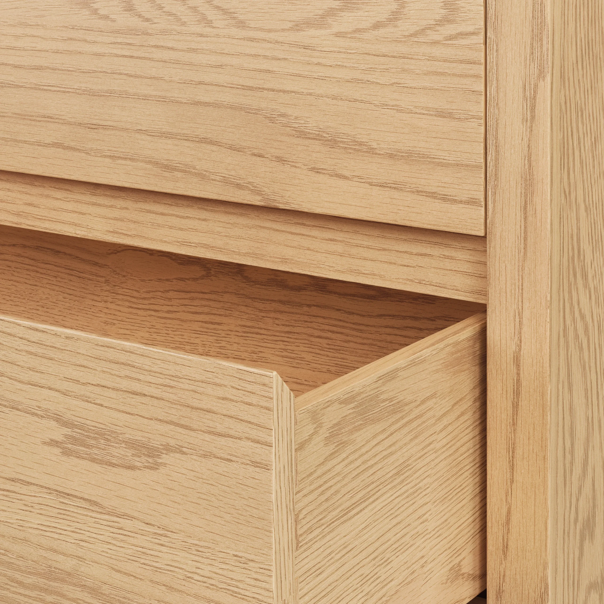 Leif 9-Drawer Triple Dresser - White Oak - Image 10