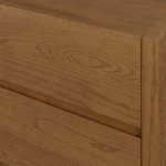Leif 9-Drawer Triple Dresser - Smoked Oak