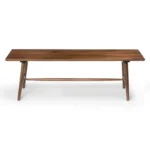 Seno 55_ Bench - Walnut