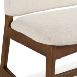 Nosh 51.5_ Bench - Walnut and Chalk Gray