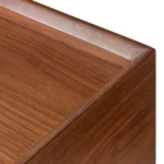 Nederin 55.5_ Bench - Walnut and Pebble Gray