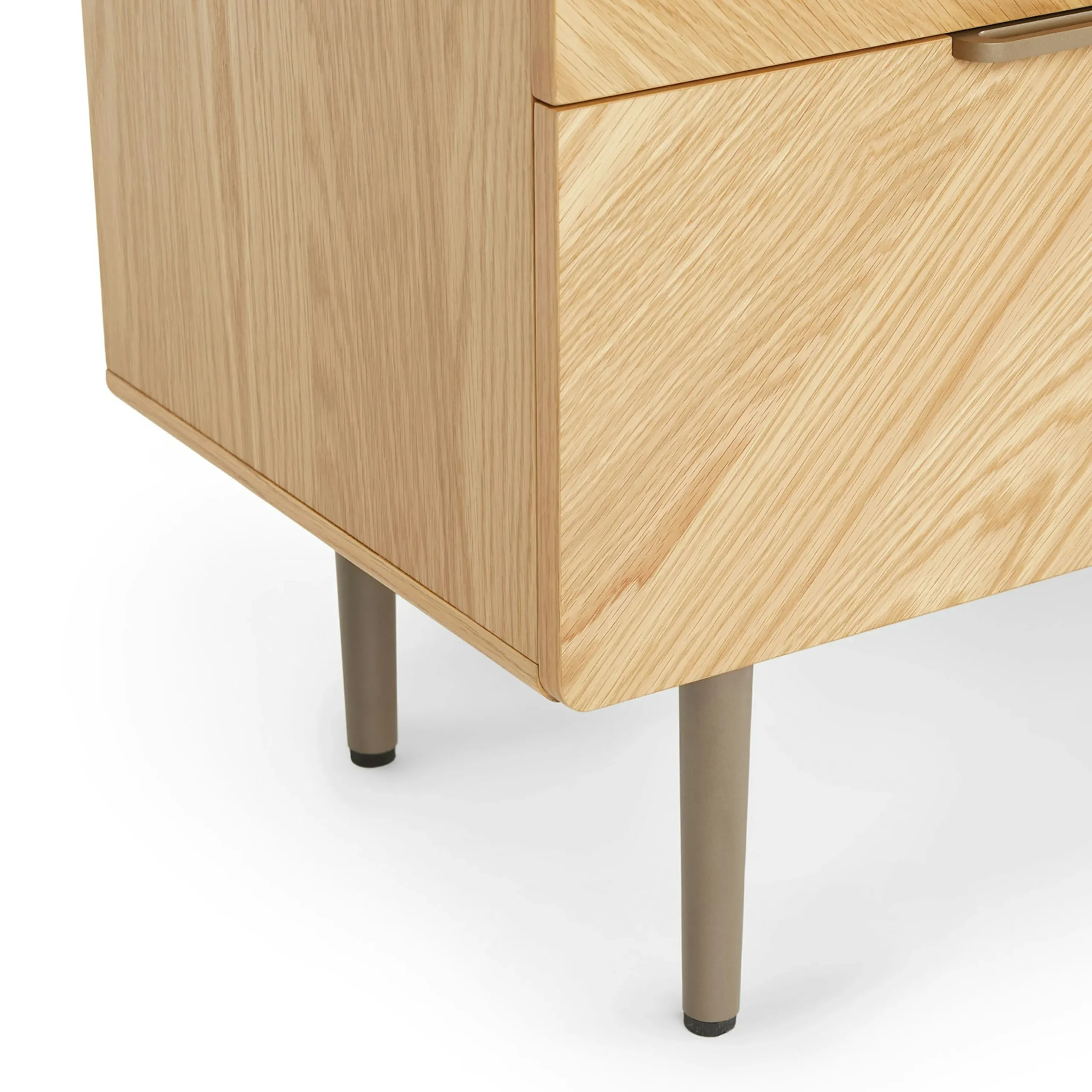 Nera 63_ Low Media Unit - Oak - Image 8
