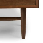 Lenia 63_ Low Media Unit - Walnut