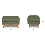 Timber 31_ Ottoman - Olio Green