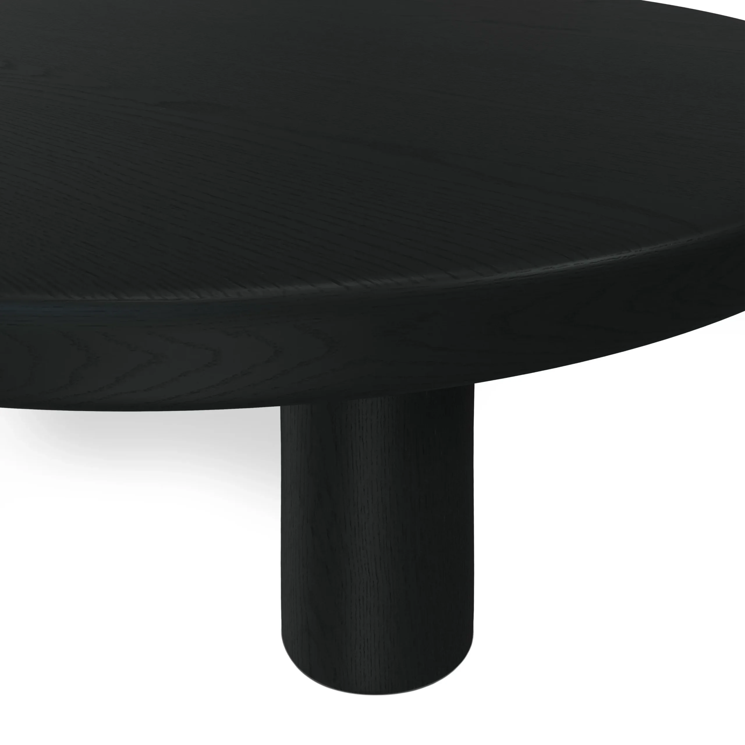 Adel 42_ Round Coffee Table - Black - Image 7