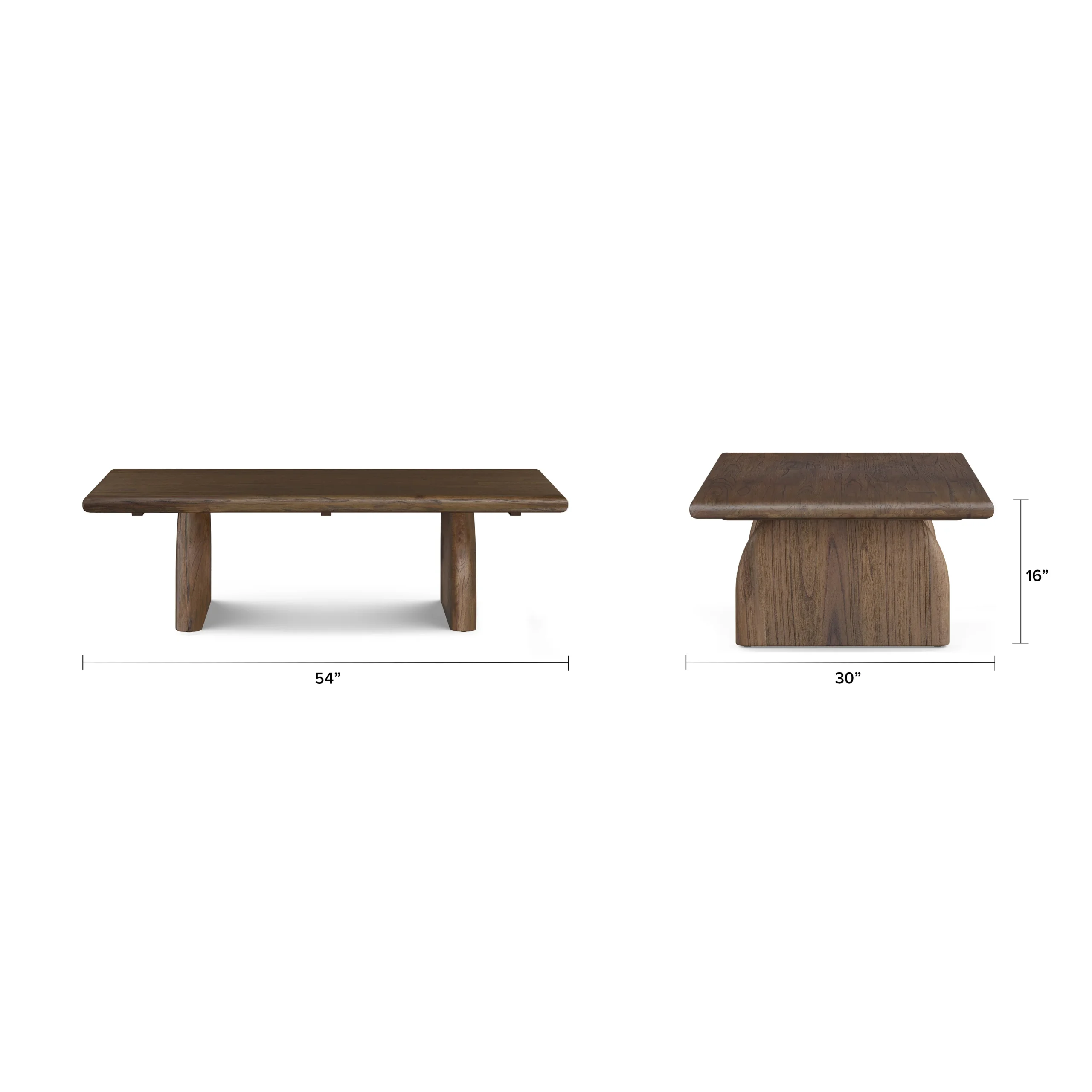 Lloyd 54_ Coffee Table - Warm Brown - Image 6