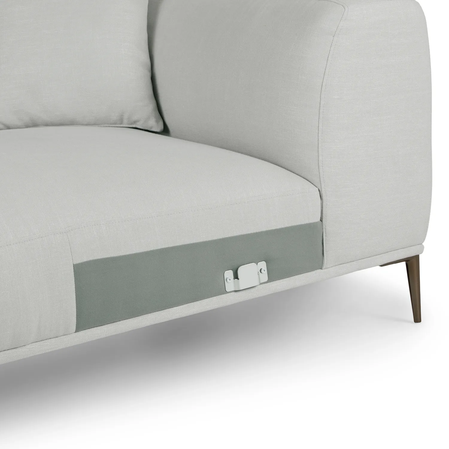 Abisko 94.5_ Left Sectional - Quartz White - Image 10