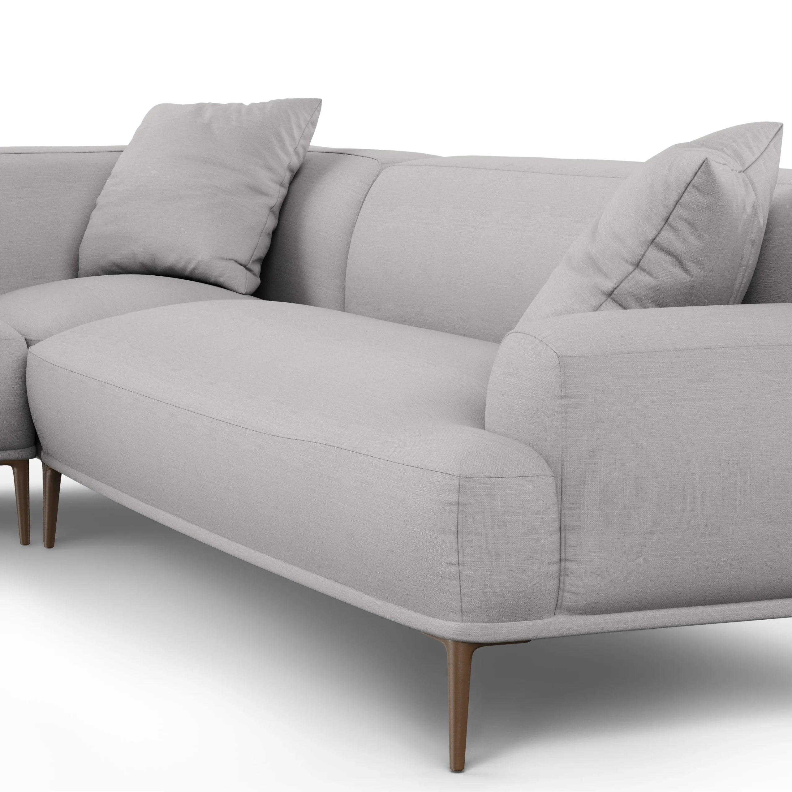 Abisko 113_ Left L-Shaped Sectional - Welsh Gray - Image 10