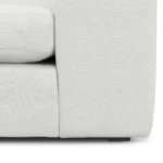 Beta 98_ Modular Left Chaise Sectional - Quartz White