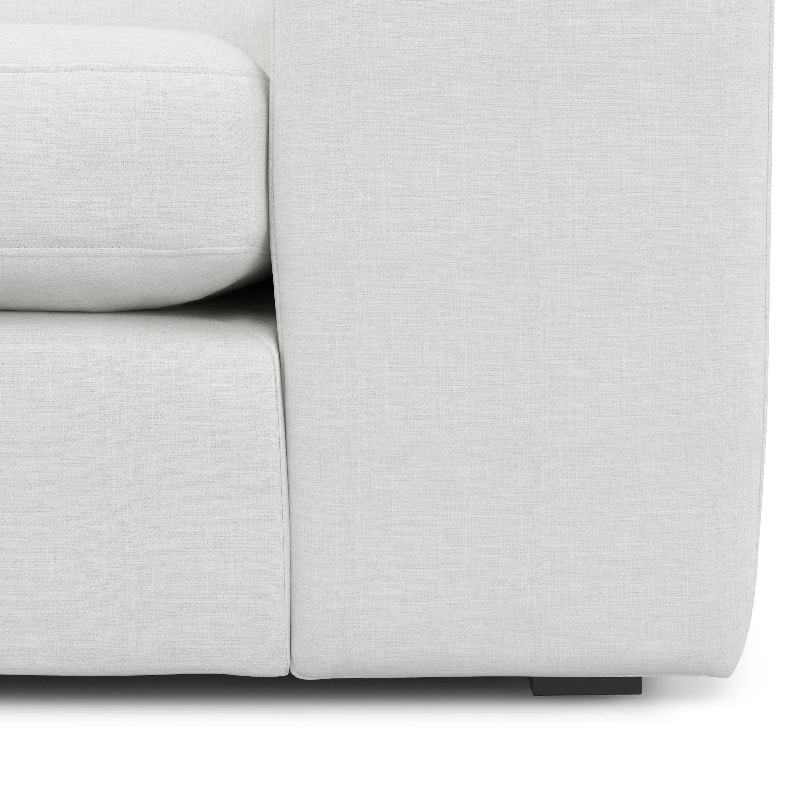 Beta 98_ Modular Left Chaise Sectional - Quartz White - Image 10