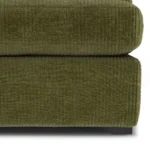 Beta 98_ Modular Right Chaise Sectional - Cypress Green
