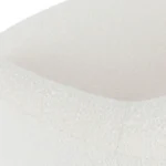 Turoy 32.5_ Swivel Lounge Chair - Ivory Bouclé