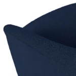Turoy 32.5_ Swivel Lounge Chair - Catalina Blue Bouclé