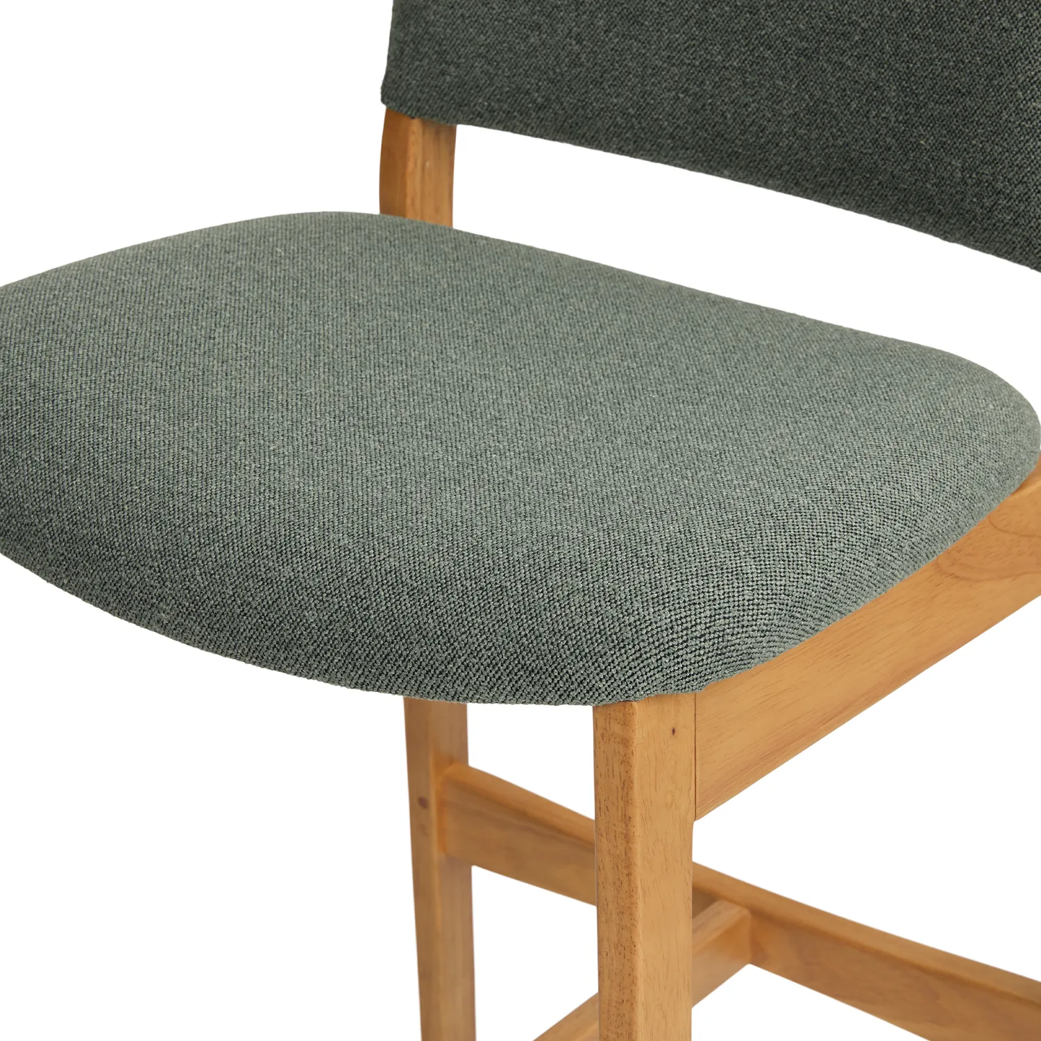 Nosh Counter Stool - Oak and Ratine Green - Image 10