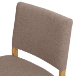 Nosh Counter Stool - Oak and Ratine Brown