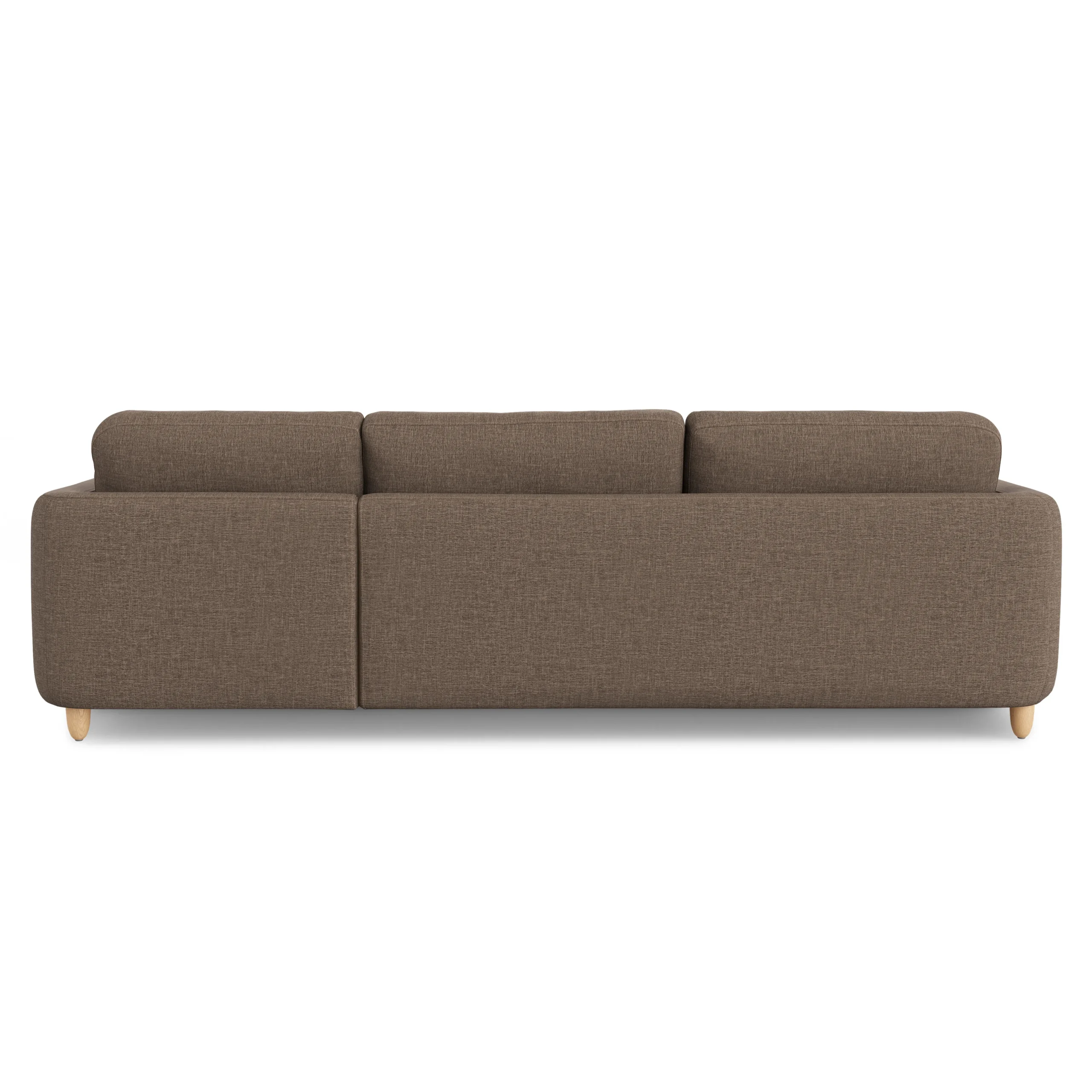 Vati 114_ Right Storage Sleeper Sectional - Natural Oak and Buckler Brown - Image 10