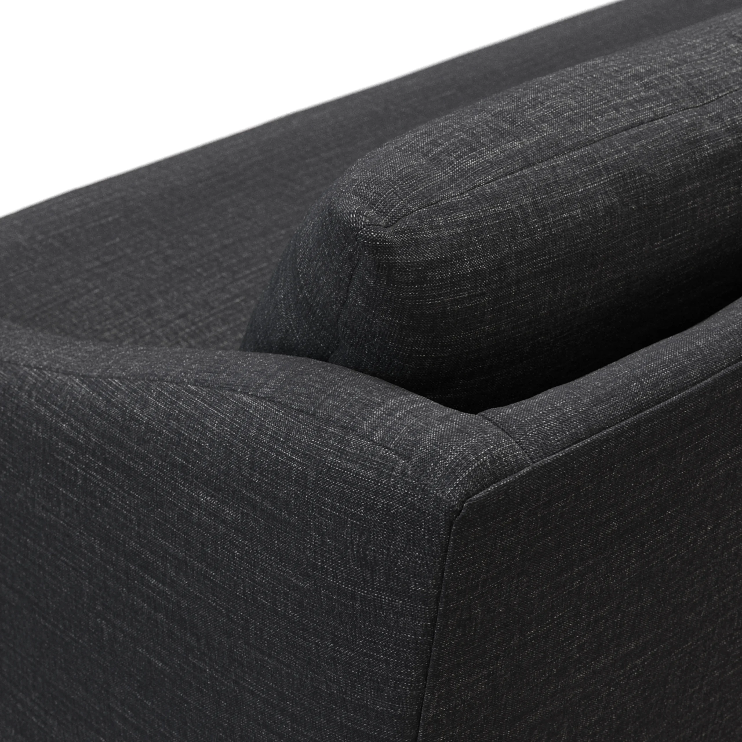 Landry 91_ Corner Sectional - Napa Charcoal - Image 10