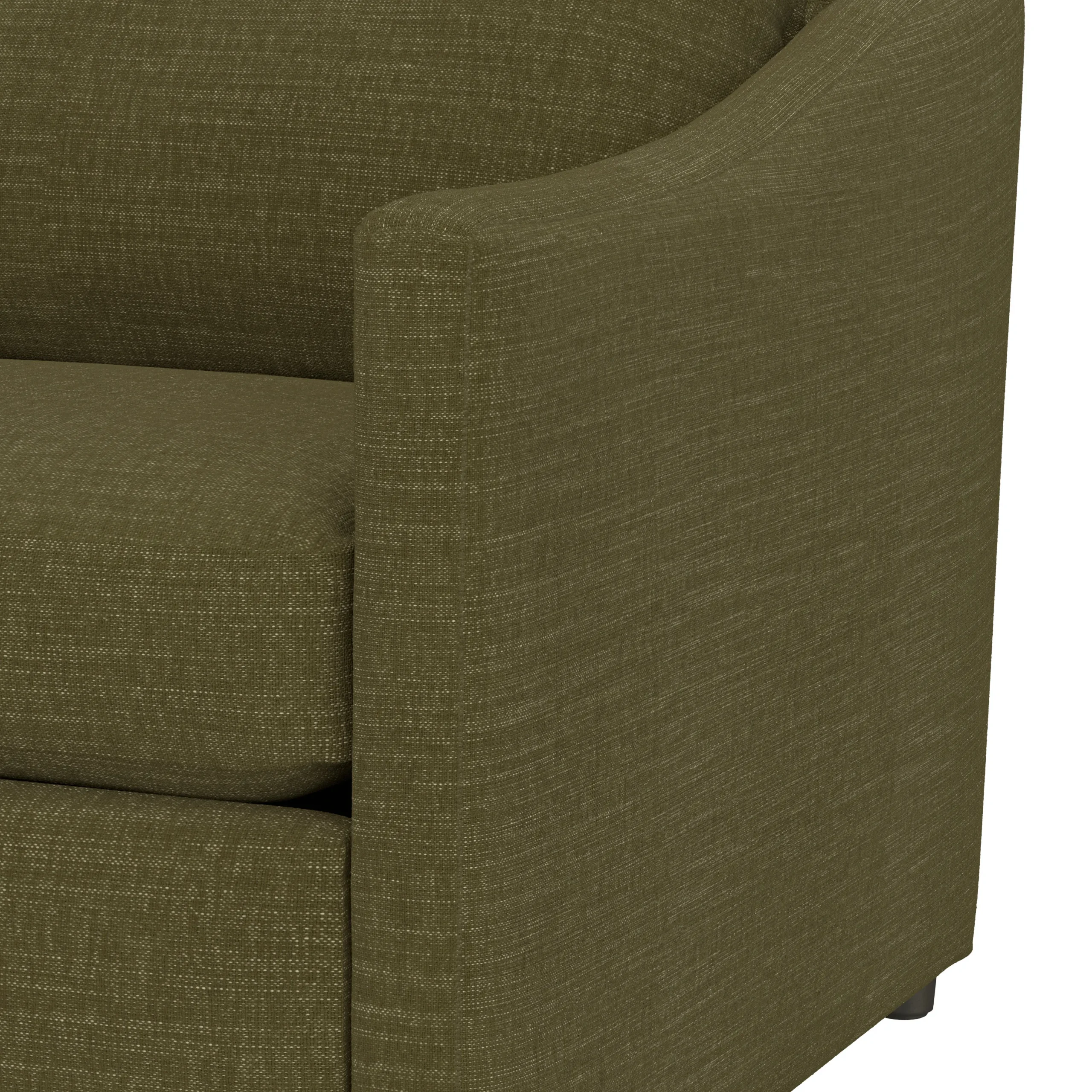 Landry 109_ Left Storage Sleeper Sectional - Napa Moss - Image 10